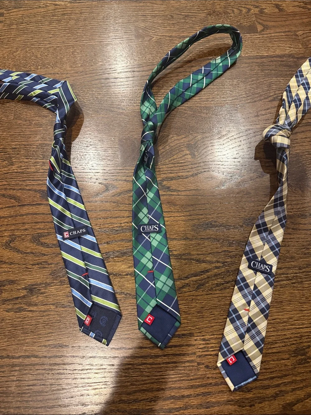 Striped and Plaid kids bundle chaps Necktie Set - Blue, Green, Yellow
